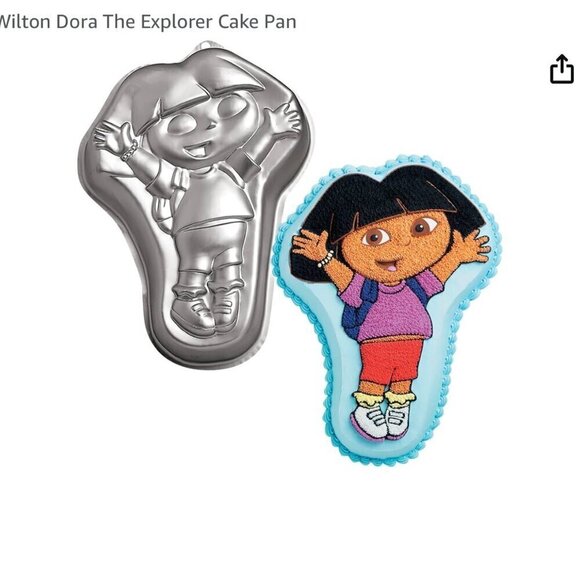 Wilton 2003 Dora the Explorer Cake Pan #2105-6300 - Picture 4 of 4